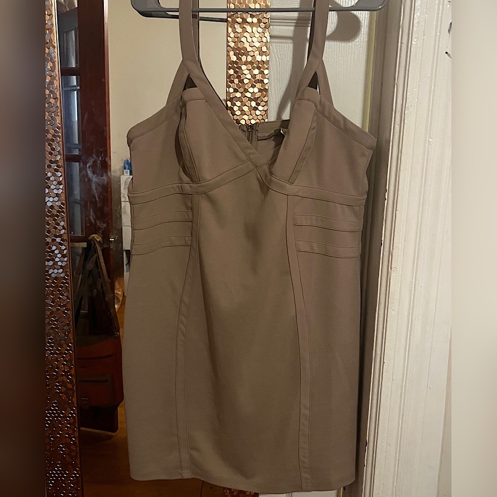 Sexy Tan Dress